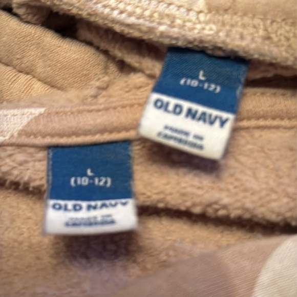 Old Navy Heart Theme Hooded Jogger Set Size L 10/12 - Picture 6 of 9